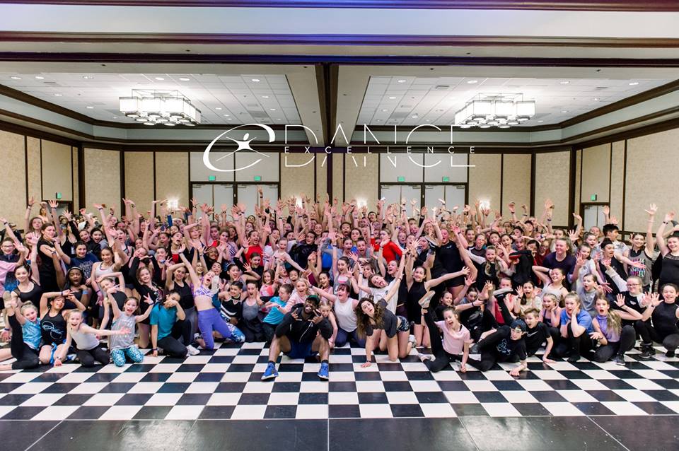 Group Shot at Dance Excellence 2018, Los Angeles
