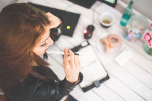 Teen in study area